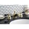 Kingston Brass KS3962PKL Duchess Widespread Bathroom Faucet W/ Brass Pop-Up, Brass KS3962PKL - alternate 2